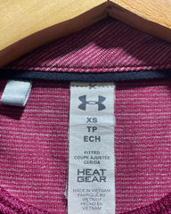 Under Armour Purple Sport Polo T Shirt For Women XS | ThriftHub.pk