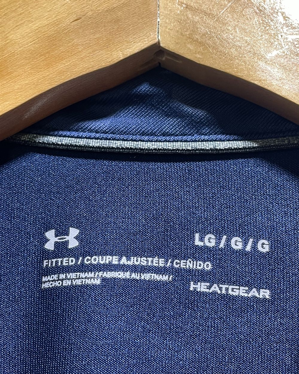 Under Armour Blue Sport Polo T Shirt For Women L | ThriftHub.pk