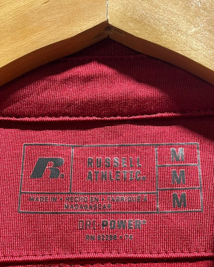 Russell Maroon Sport Polo T Shirt For Women M | ThriftHub.pk