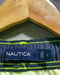 Nautica Green Sport Short For Women L | ThriftHub.pk