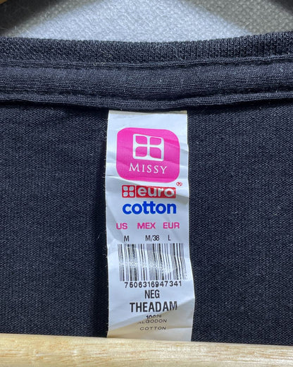 Missy Black Cotton T Shirt For Women M | ThriftHub.pk