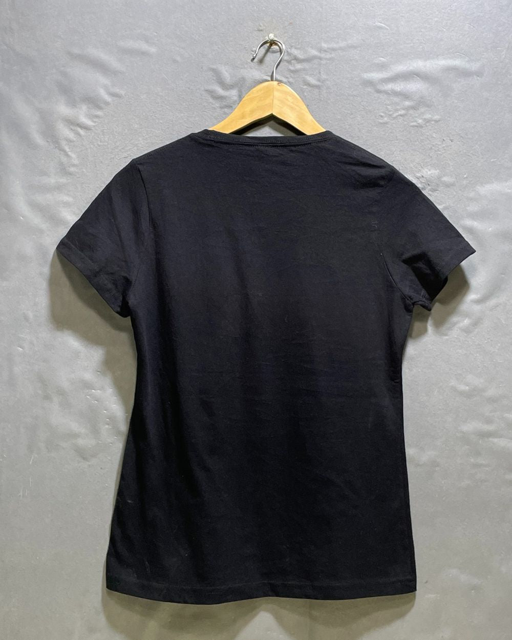 Missy Black Cotton T Shirt For Women M | ThriftHub.pk