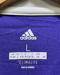 Adidas Purple Cotton T Shirt For Women L | ThriftHub.pk