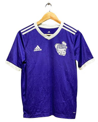 Adidas Purple Cotton T Shirt For Women L | ThriftHub.pk