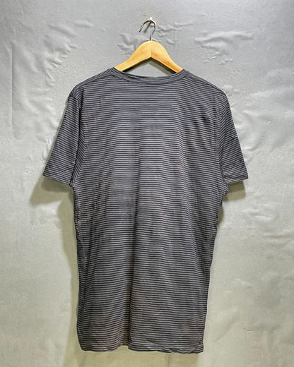 Allsaints Gray Cotton T Shirt For Women XL | ThriftHub.pk