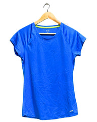Champion Blue Cotton T Shirt For Women M | ThriftHub.pk