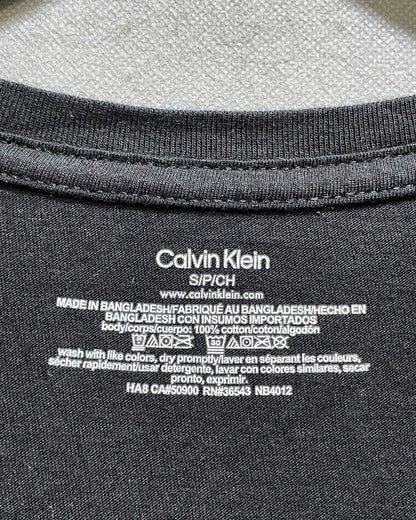 Calvin Klein Black Cotton T Shirt For Women S | ThriftHub.pk