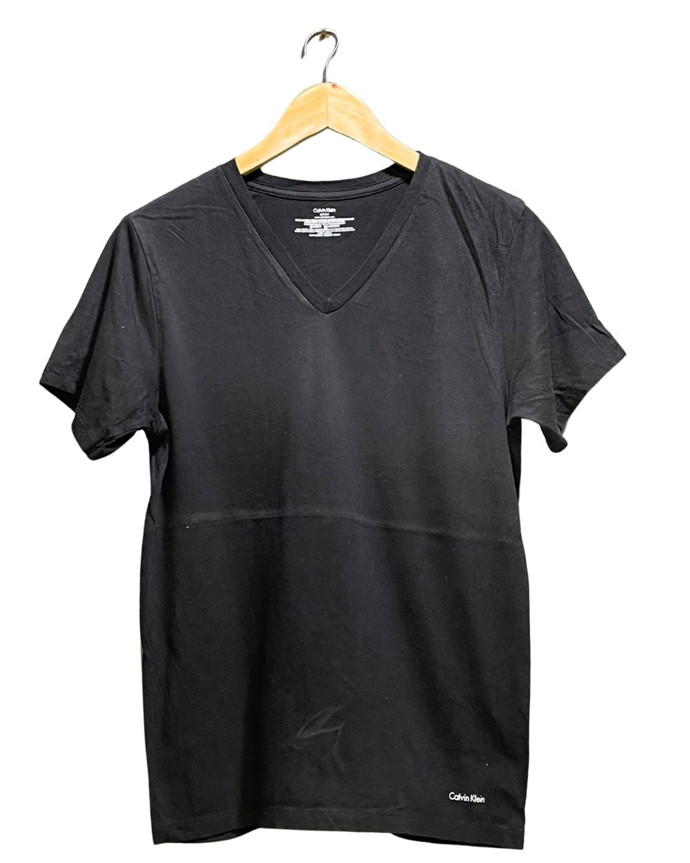 Calvin Klein Black Cotton T Shirt For Women S | ThriftHub.pk