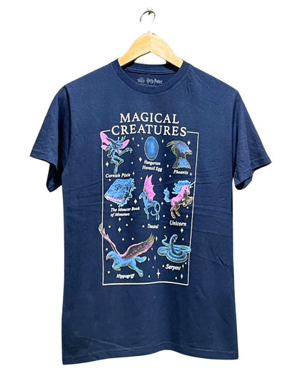 Harry Potter Blue Cotton T Shirt For Women S | ThriftHub.pk