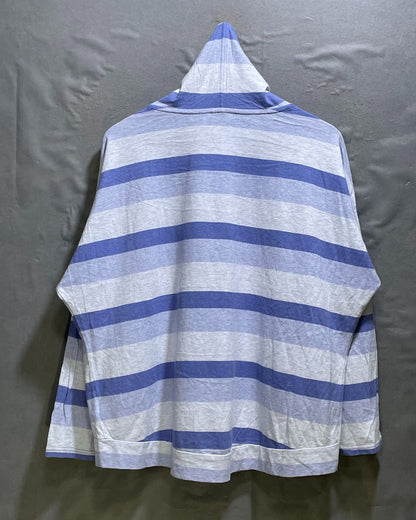 Puma Blue Cotton Hood T Shirt For Women XL | ThriftHub.pk