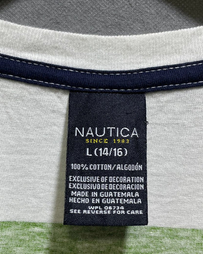 Nautica Green Cotton T Shirt For Women L | ThriftHub.pk