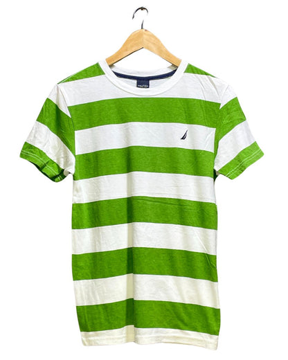 Nautica Green Cotton T Shirt For Women L | ThriftHub.pk