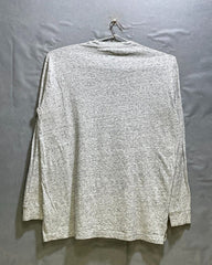 Pink Gray Cotton T Shirt For Women M | ThriftHub.pk