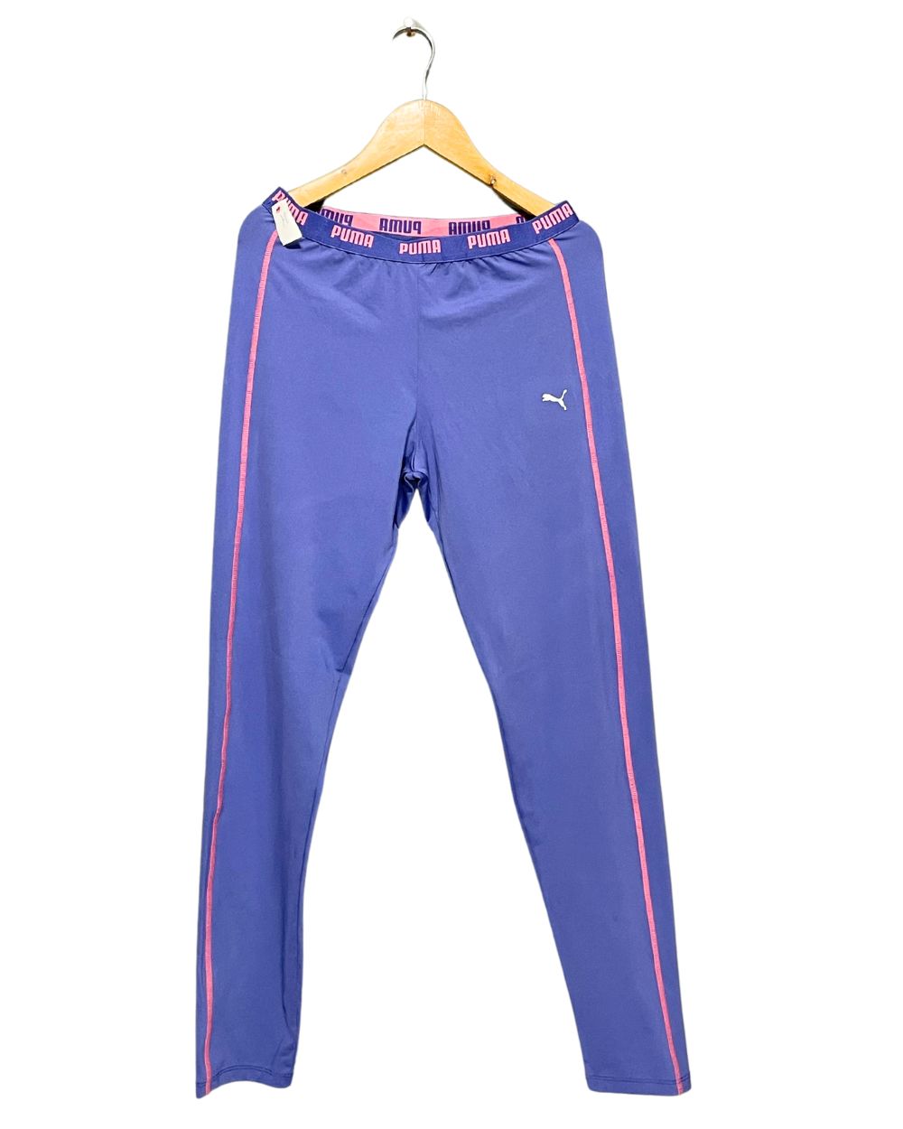 Puma Purple Sport Gym Tights For Women M | ThriftHub.pk