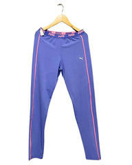 Puma Purple Sport Gym Tights For Women M | ThriftHub.pk
