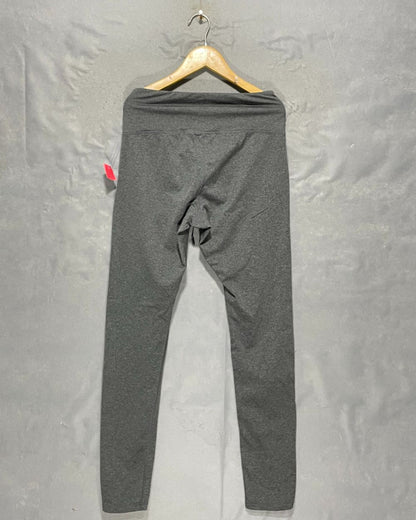 Reebok Gray Sport Gym Tights For Women M | ThriftHub.pk