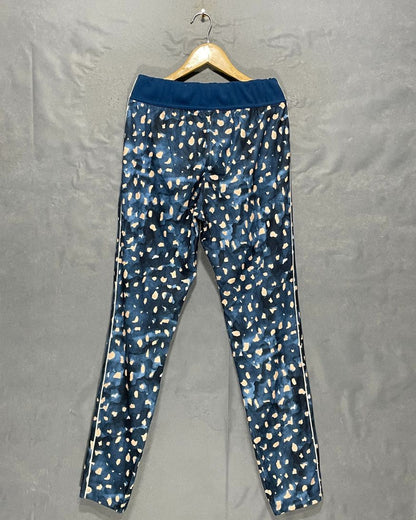 Nike Blue Sport Gym Tights For Women L | ThriftHub.pk