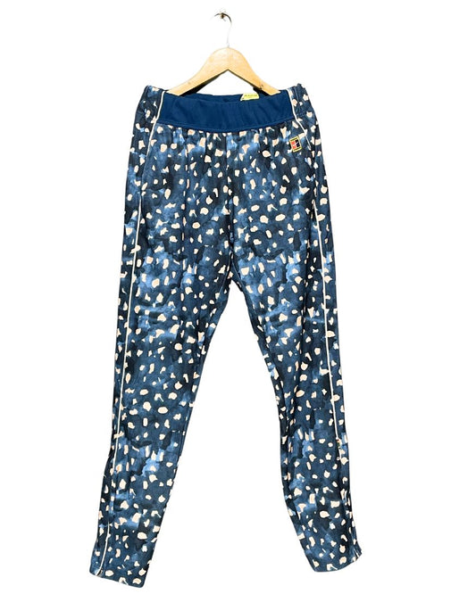 Nike Blue Sport Gym Tights For Women L | ThriftHub.pk