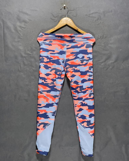 Old Navy Camouflage Sport Gym Tights For Girls 12 Years | ThriftHub.pk