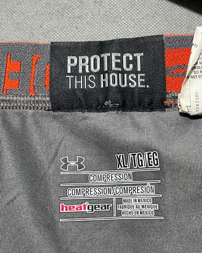 Under Armour Gray Sport Gym Tights For Girls XL | ThriftHub.pk