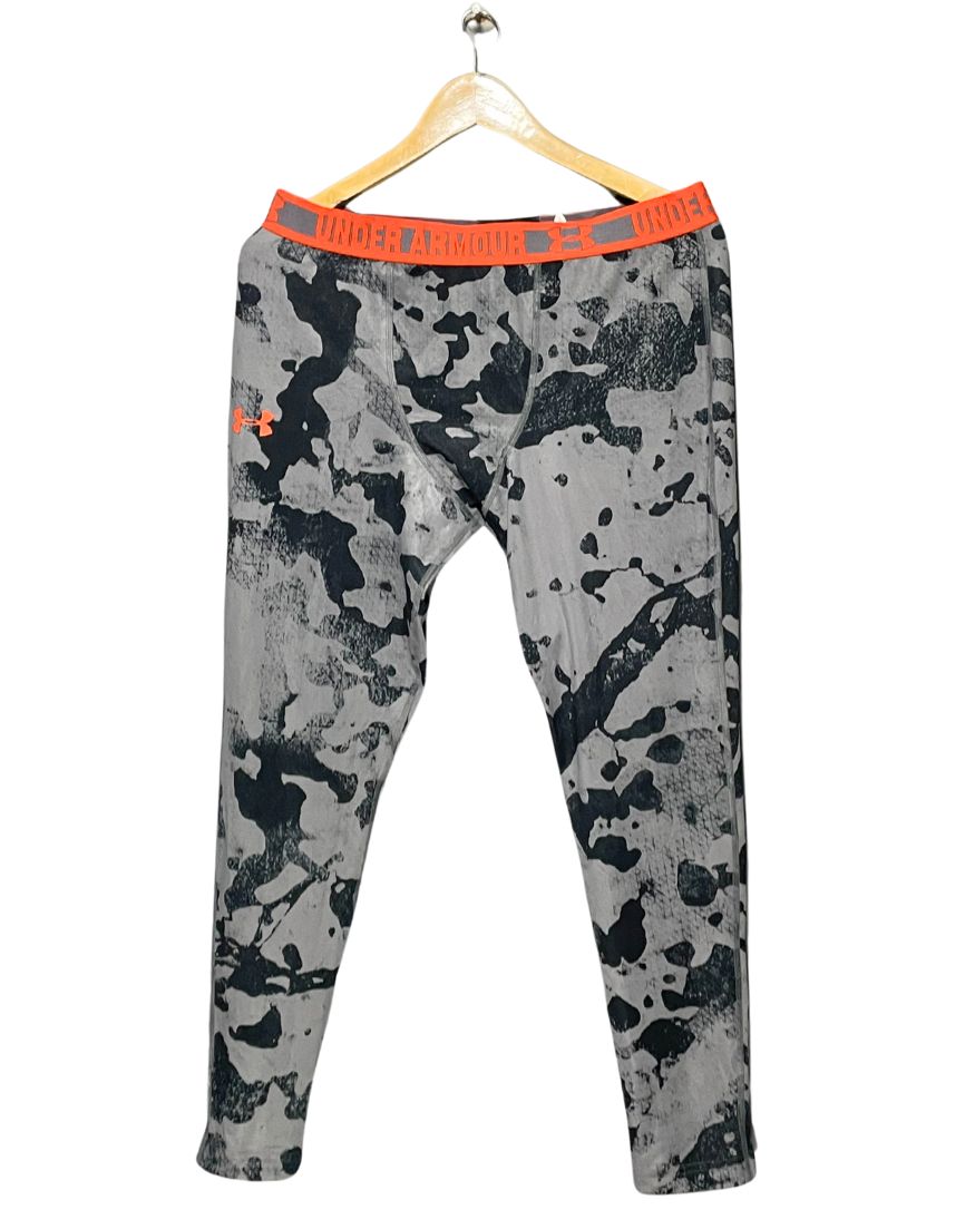 Under Armour Gray Sport Gym Tights For Girls XL | ThriftHub.pk