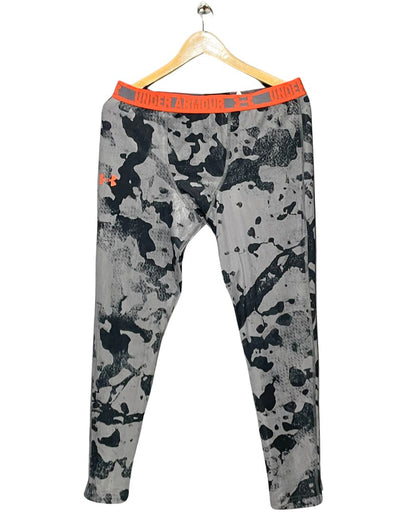 Under Armour Gray Sport Gym Tights For Girls XL | ThriftHub.pk