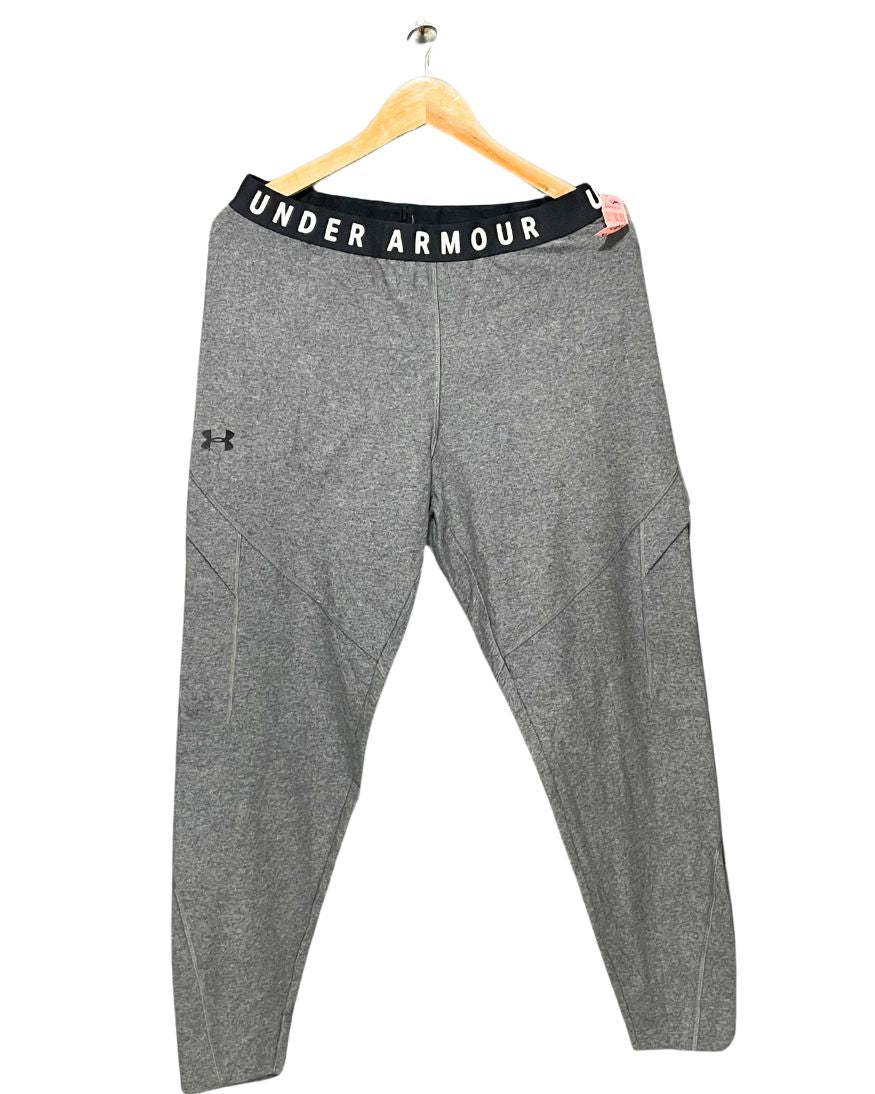 Under Armour Gray Sport Gym Tights For Girls XL | ThriftHub.pk