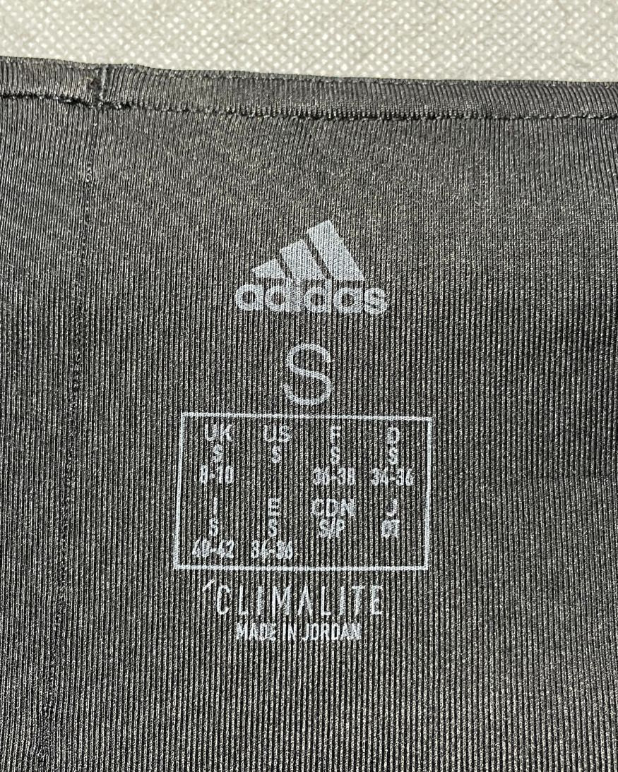 Adidas Black Sport Gym Tights For Girls Medium | ThriftHub.pk