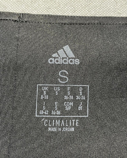 Adidas Black Sport Gym Tights For Girls Medium | ThriftHub.pk