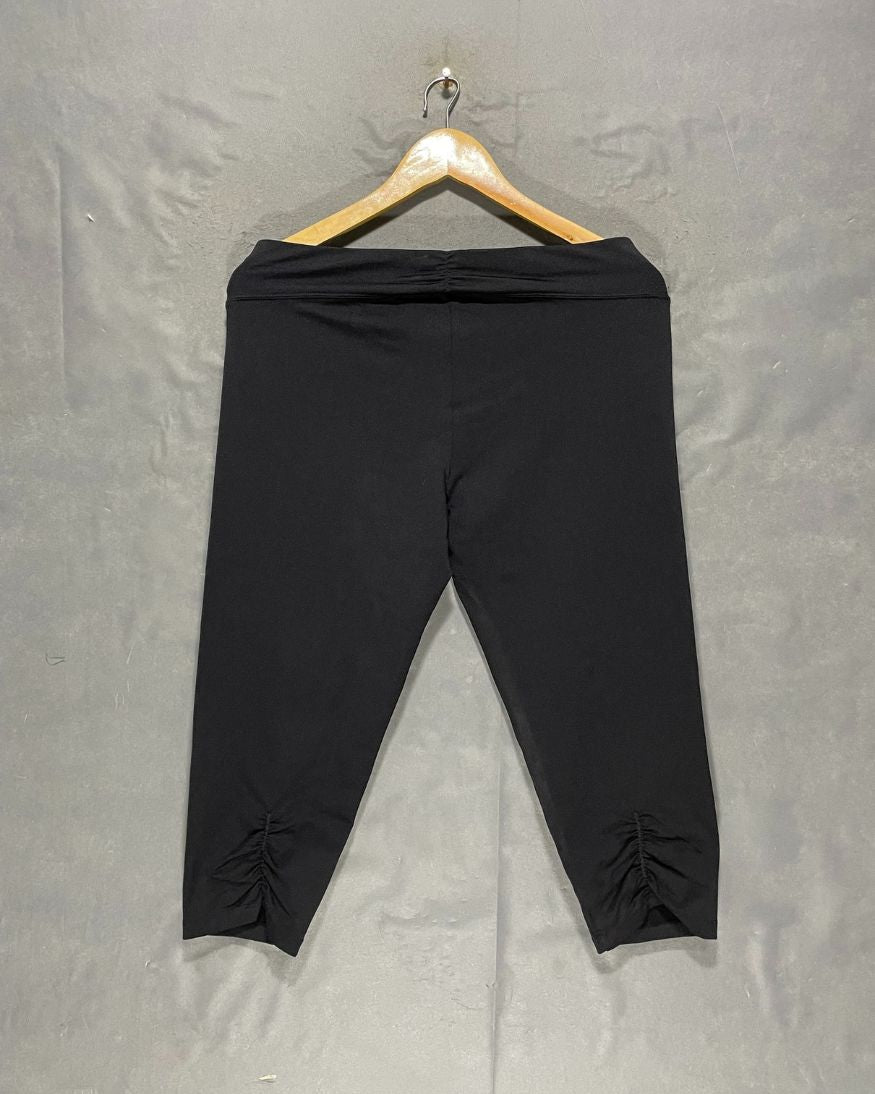 Calvin Klein Black Sport Gym Tights For Girls XL | ThriftHub.pk