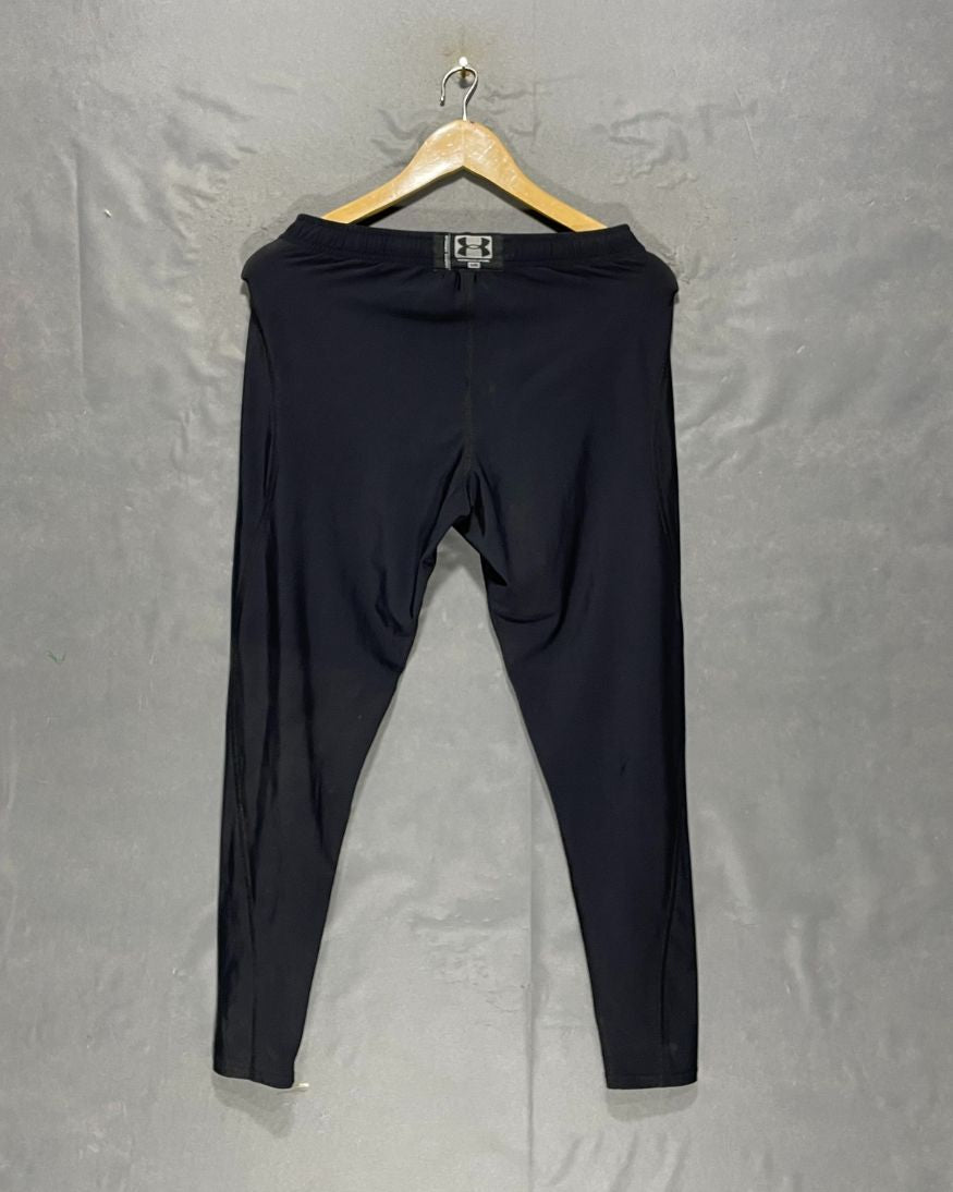 Under Armour Black Sport Gym Tights For Girls L | ThriftHub.pk