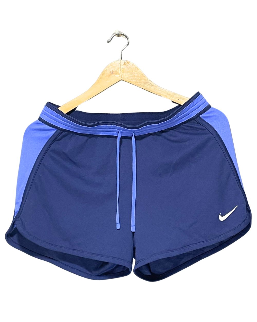 Nike Blue Sport Short For Women L | ThriftHub.pk