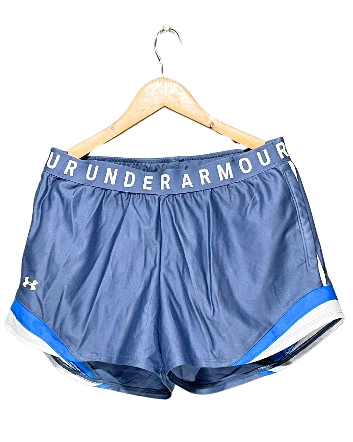 Under Armour Gray Sport Short For Women Medium | ThriftHub.pk