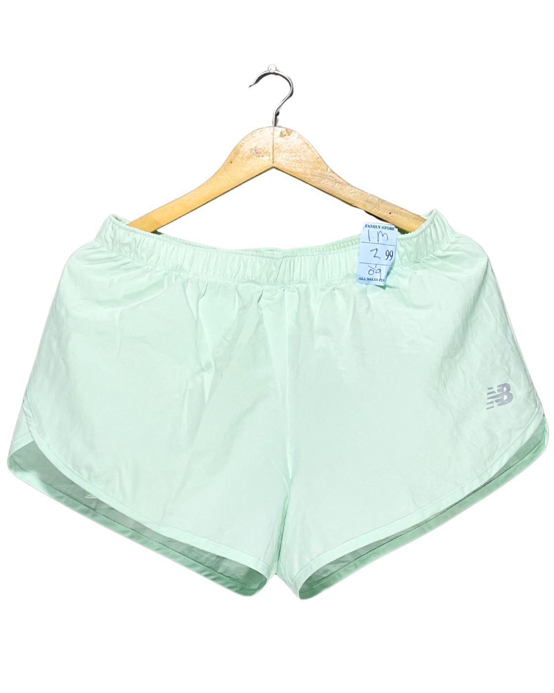 New Balance Green Sport Short For Women L | ThriftHub.pk