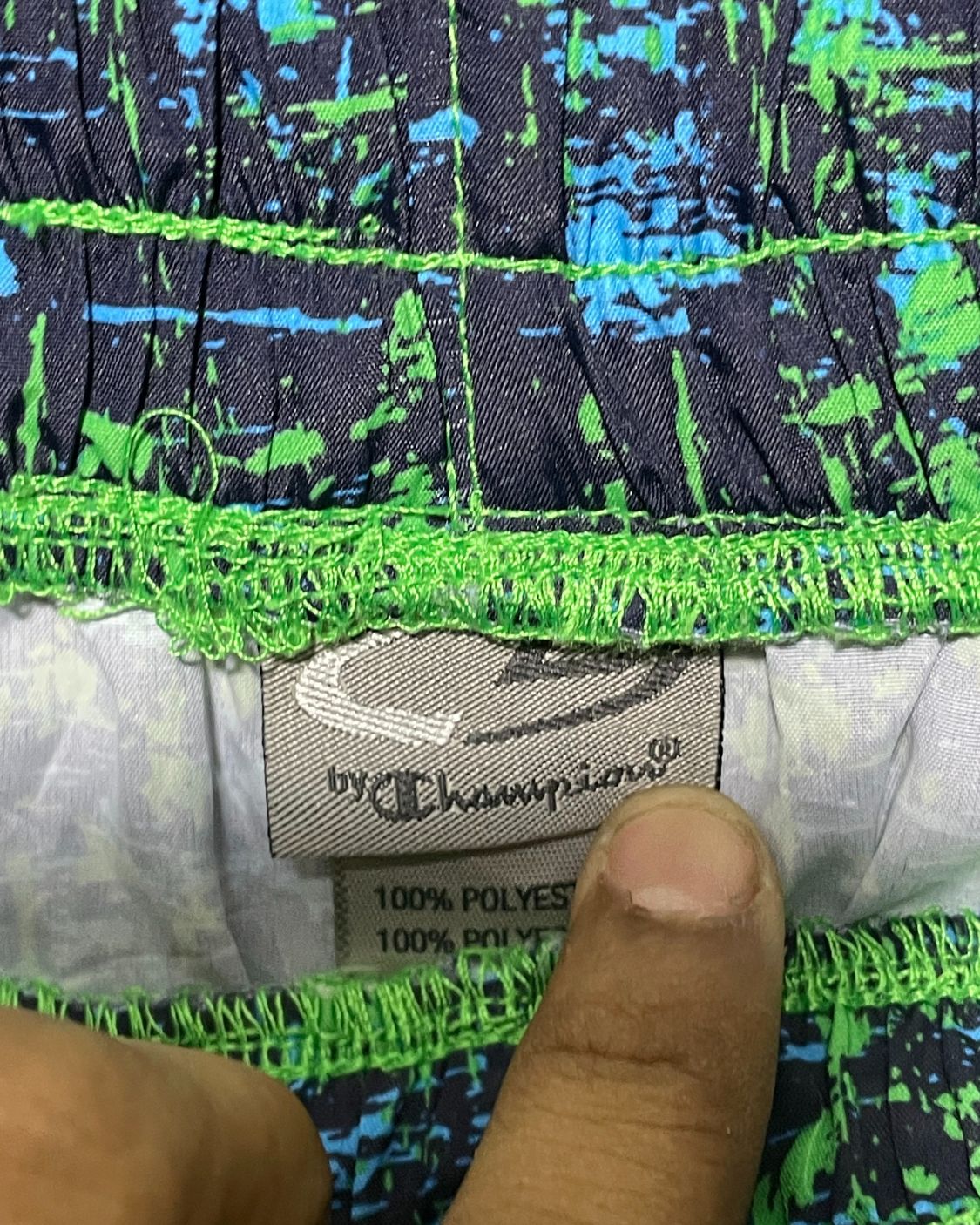 Champion Green Parachute Short For Women L | ThriftHub.pk