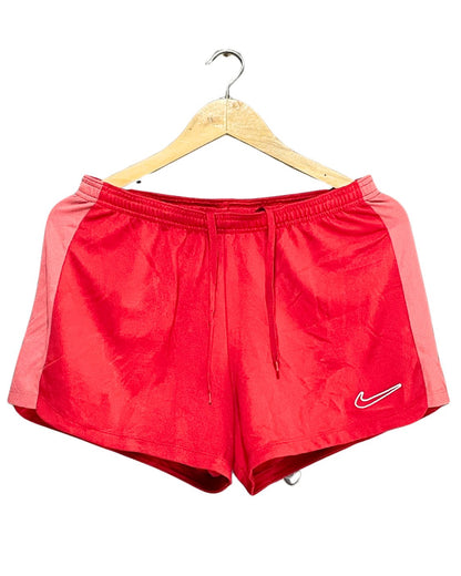 Nike Red Sport Short For Women L | ThriftHub.pk