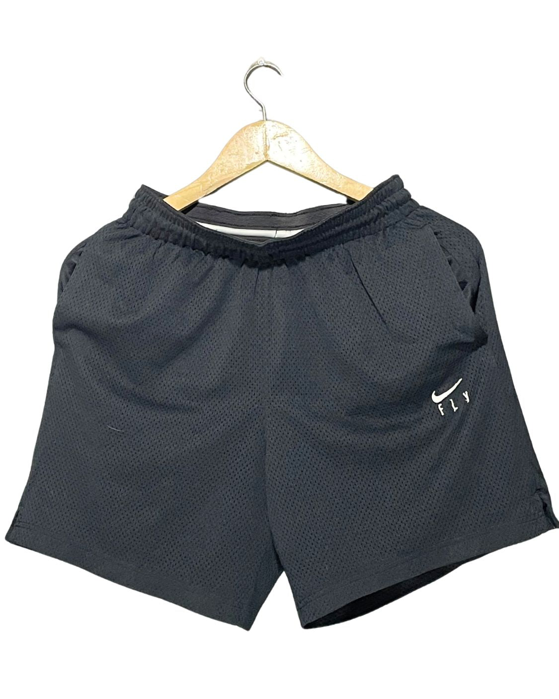 Nike Black Sport Short For Women Medium | ThriftHub.pk
