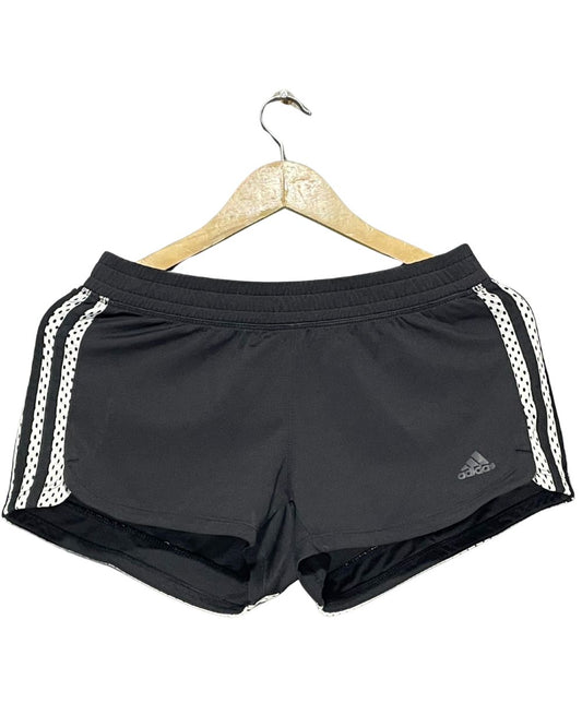 Adidas Blue Sport Short For Women Medium | ThriftHub.pk
