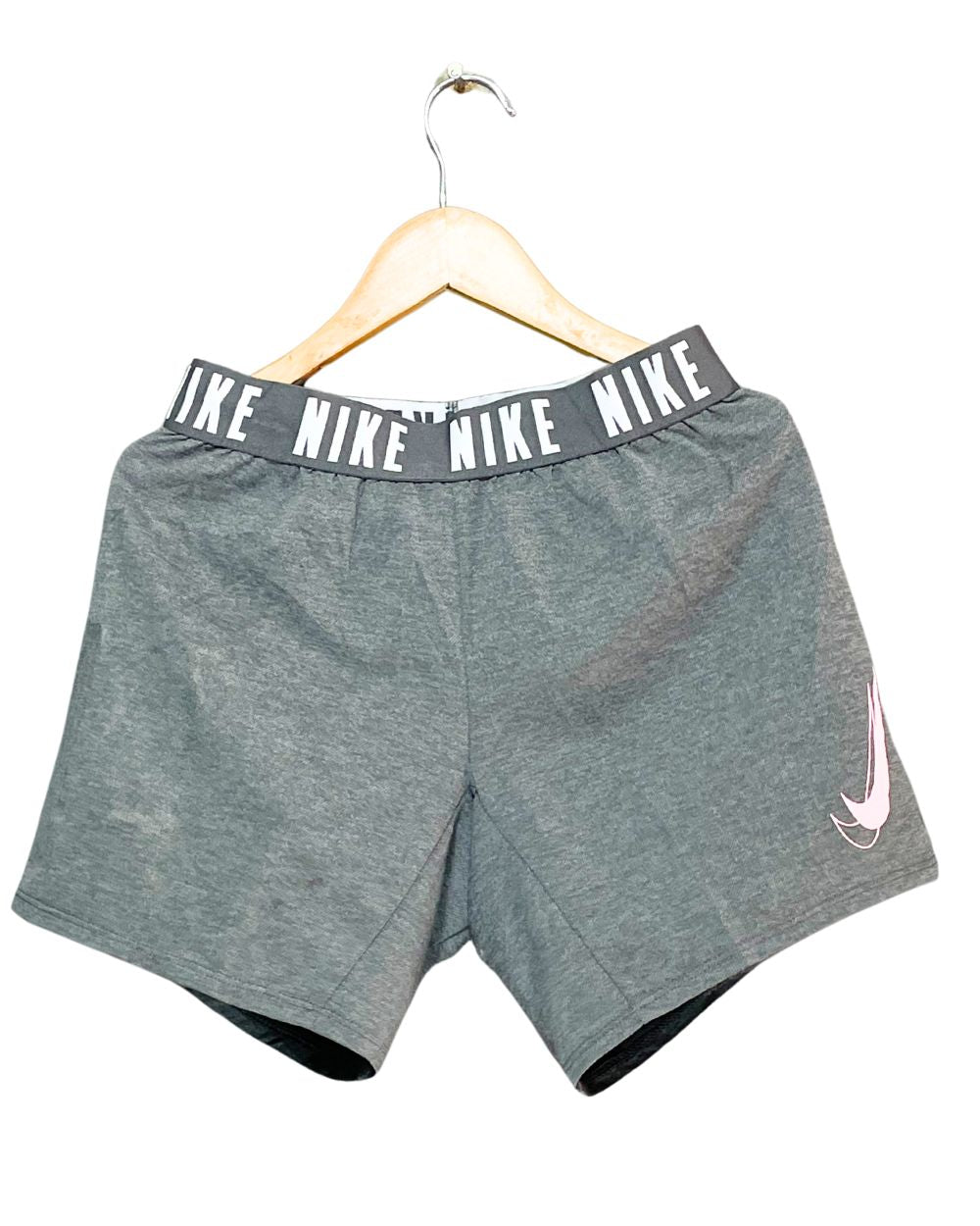 Nike Gray Sport Short For Women S | ThriftHub.pk