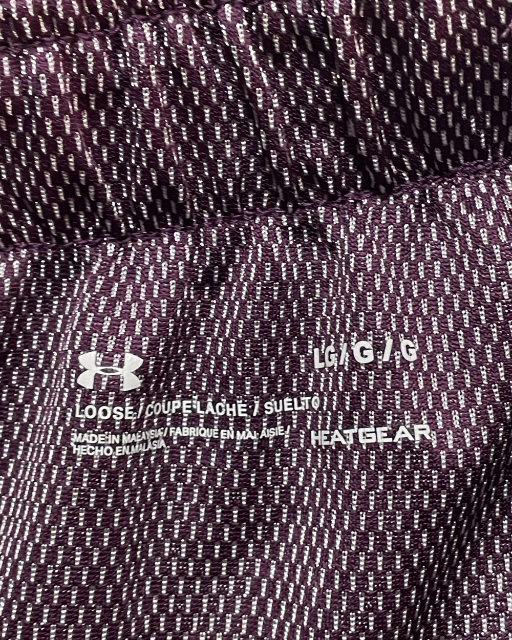 Under Armour Purple Sport Short For Women L | ThriftHub.pk