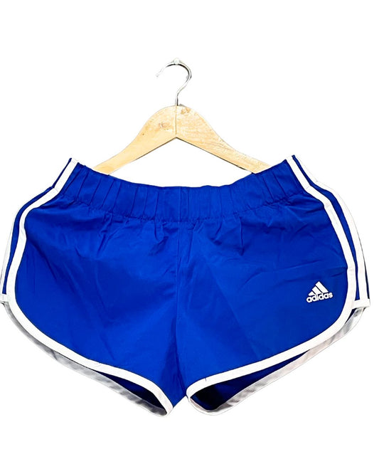 Adidas Blue Parachute Short For Women L | ThriftHub.pk