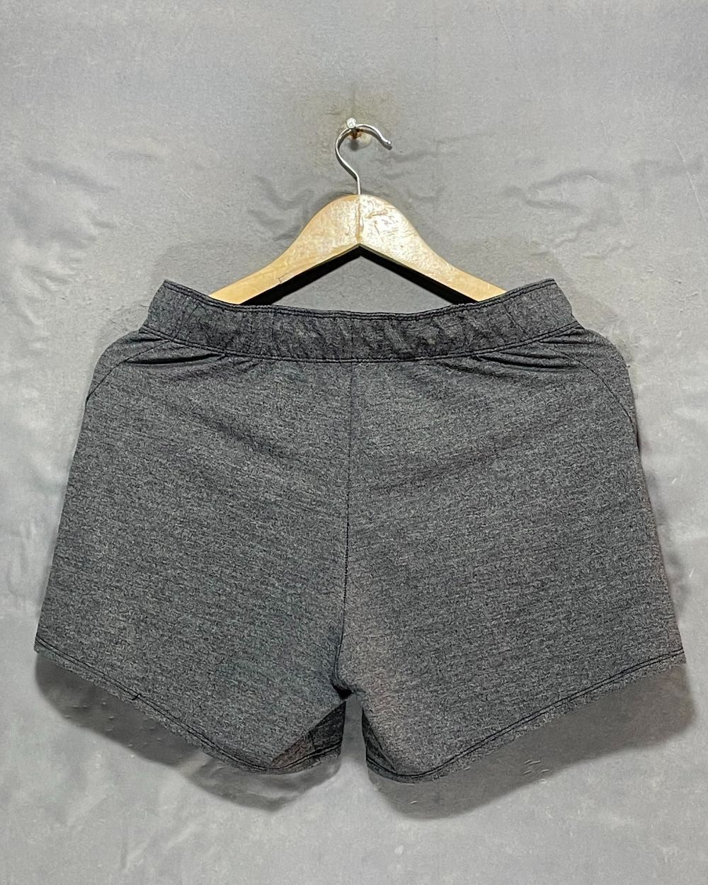 Nike Gray Sport Short For Women L | ThriftHub.pk