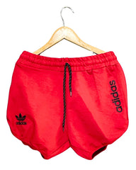 Adidas Red Sport Short For Women L | ThriftHub.pk