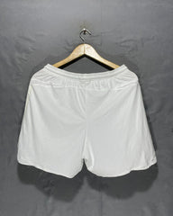 Adidas White Sport Short For Women L | ThriftHub.pk