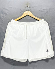 Adidas White Sport Short For Women L | ThriftHub.pk