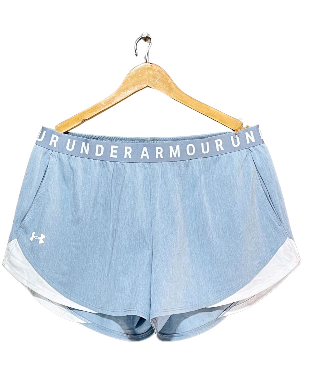 Under Armour Gray Sport Short For Women XL | ThriftHub.pk