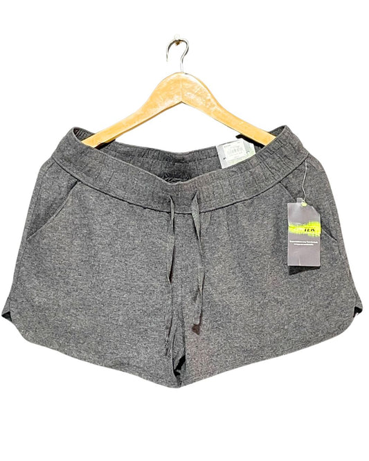 Tek Gear Gray Cotton Short For Women XL | ThriftHub.pk