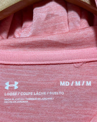 Under Armour Orange Sport T Shirt For Women M | ThriftHub.pk