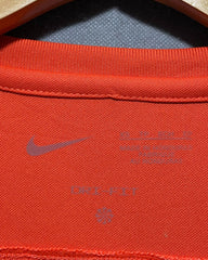 Nike Orange Sport T Shirt For Women XS | ThriftHub.pk