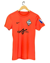 Nike Orange Sport T Shirt For Women XS | ThriftHub.pk